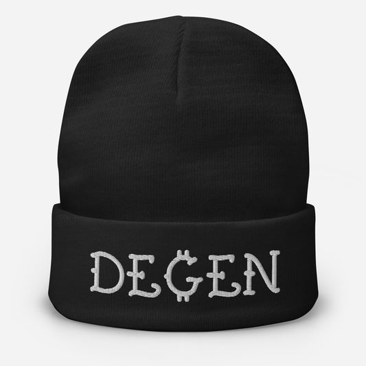 Degen Embroidered Beanie