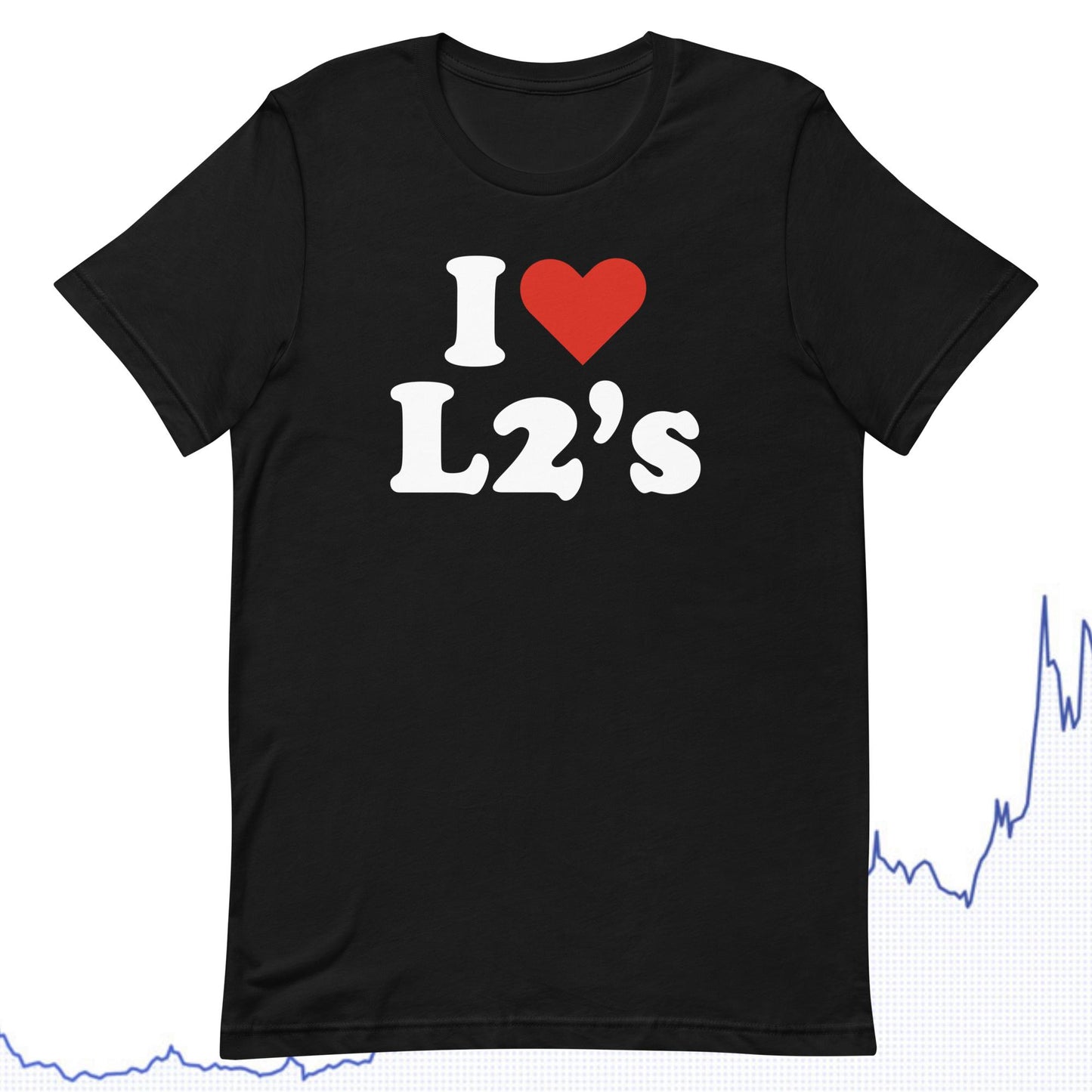 I Love L2's - Ethereum - Dark tee