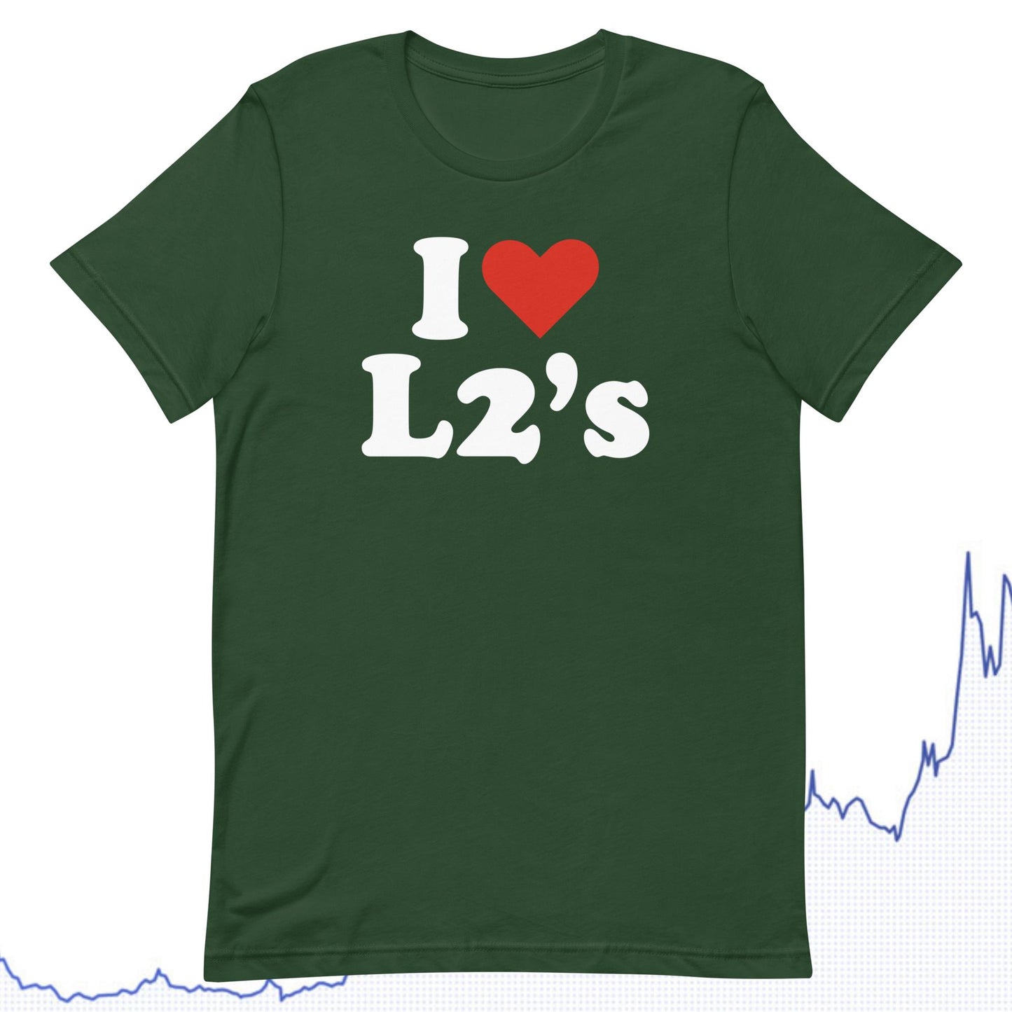 I Love L2's - Ethereum - Dark tee